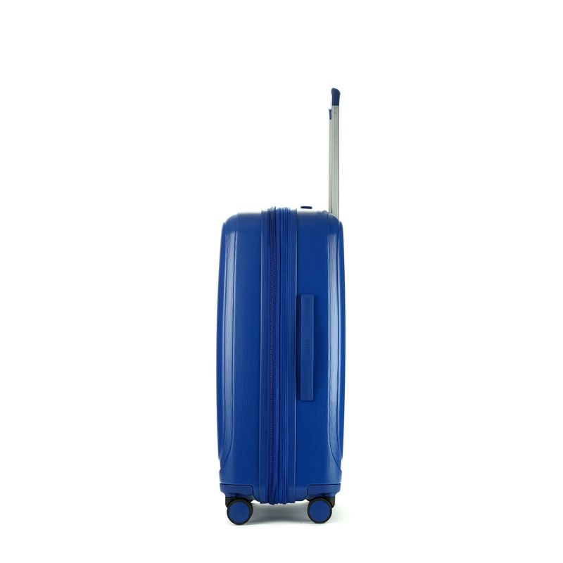 Valise rigide Pure bright Extensible 65 cm Bleu classique