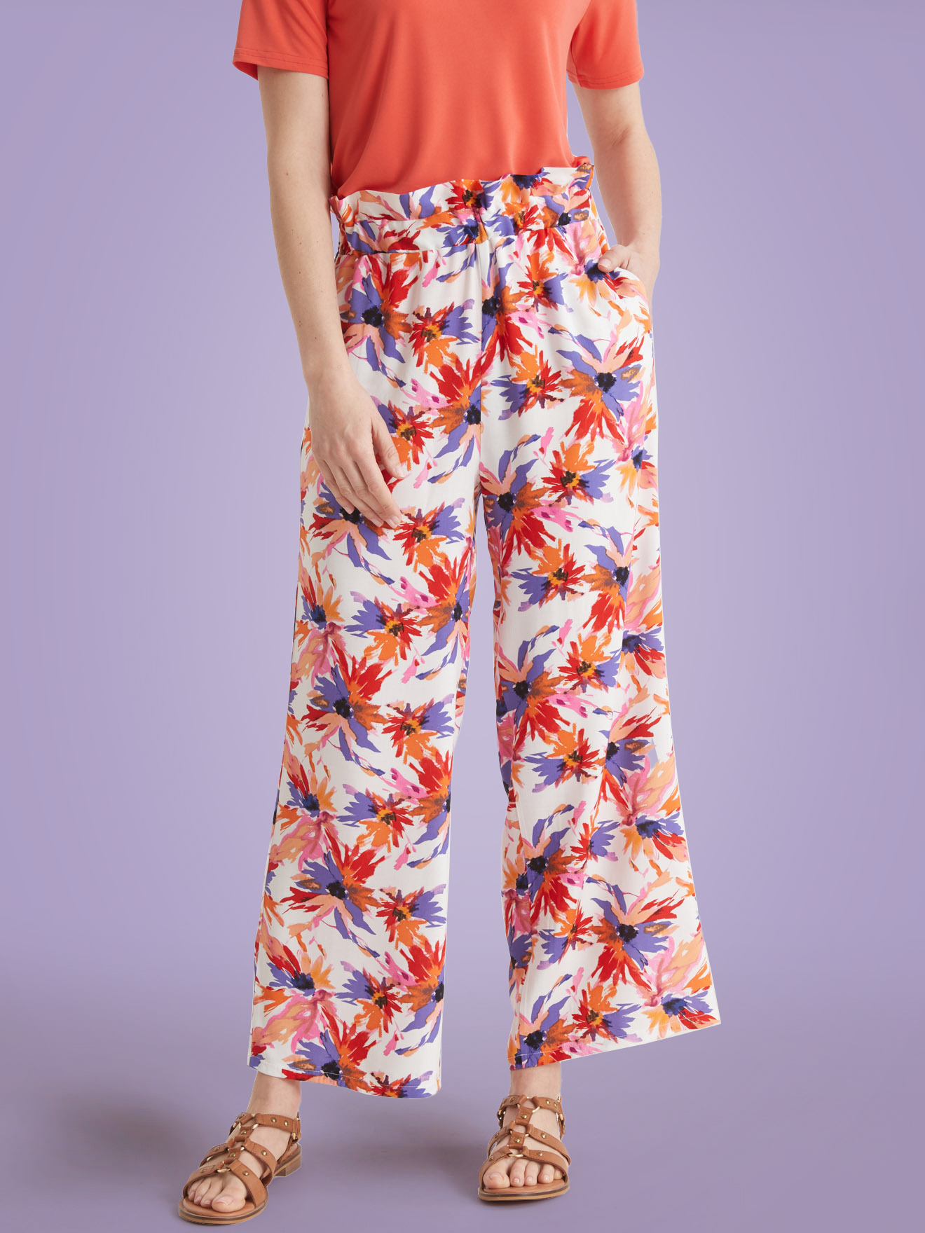 Pantalon ample et fluide