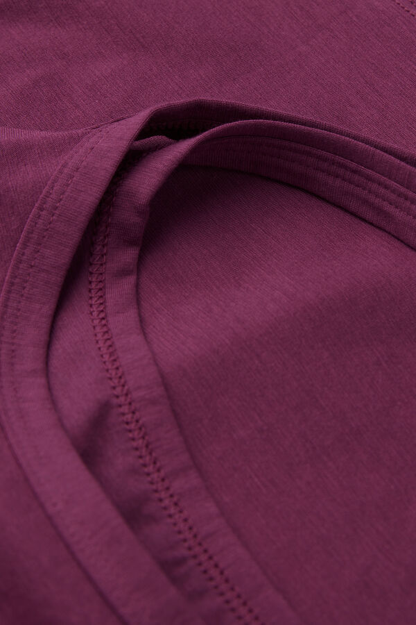 Blusa de algodão com alças finas
