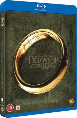 Ringenes Herre 1 - Eventyret Om Ringen - Extended Edition - Blu-Ray