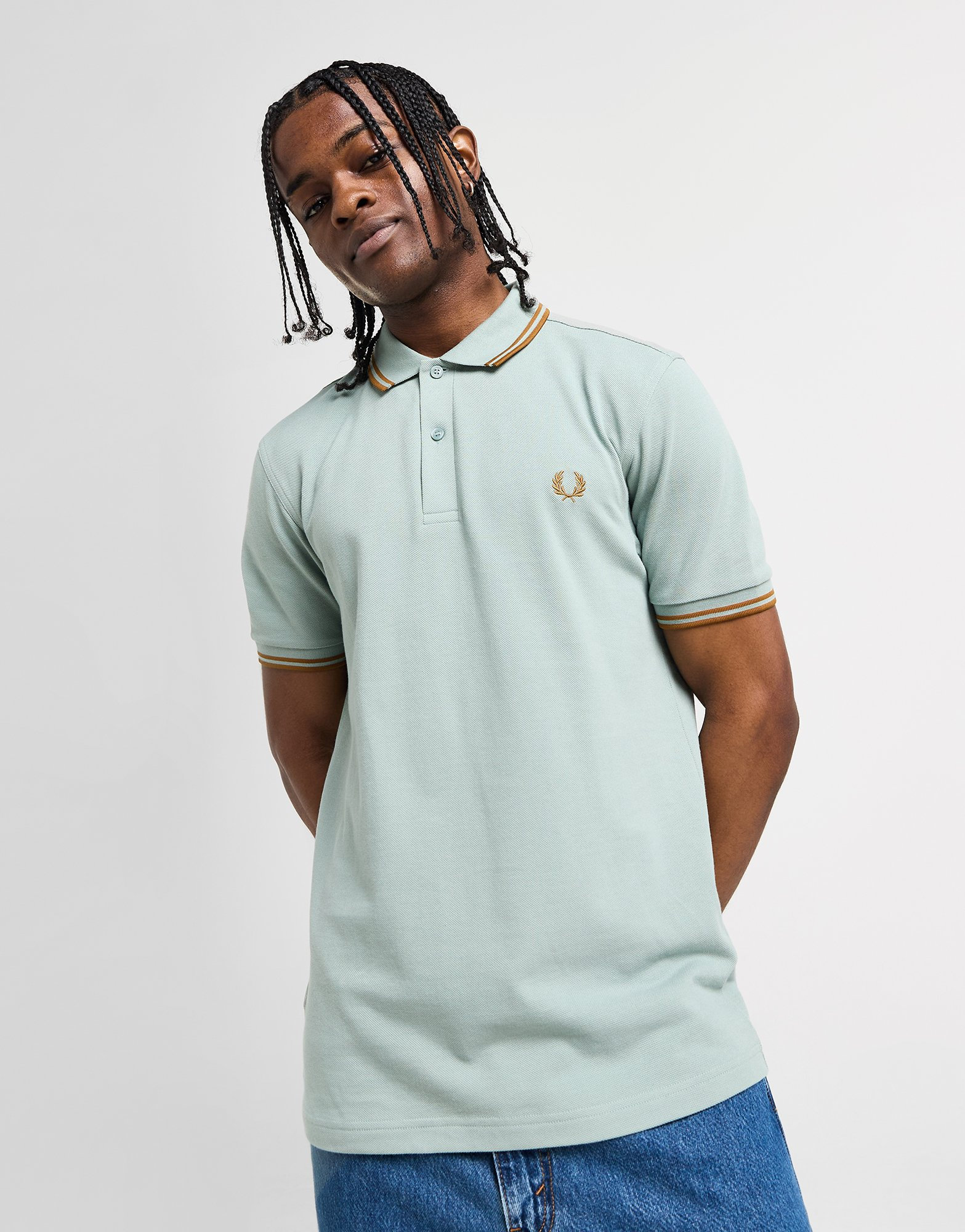 Fred Perry Polo Double Liseré Homme