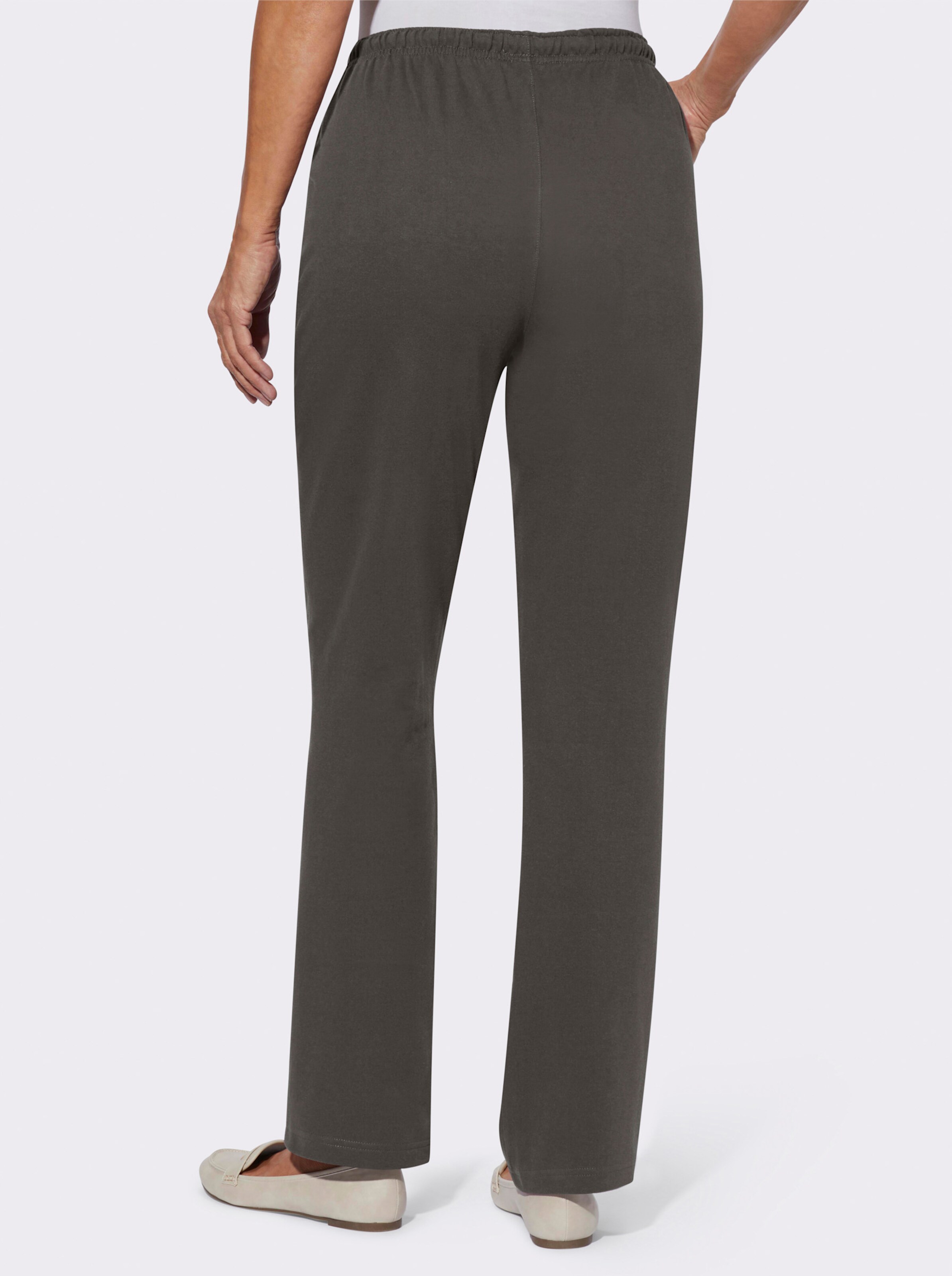 Jerseyhose mit Tunnelzug und Bindeband