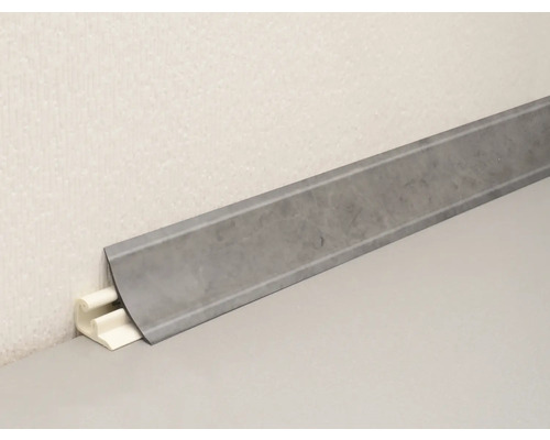 Wandlijst Pietra Grigia antraciet F205 WAP 23 Lengte: 3000 mm