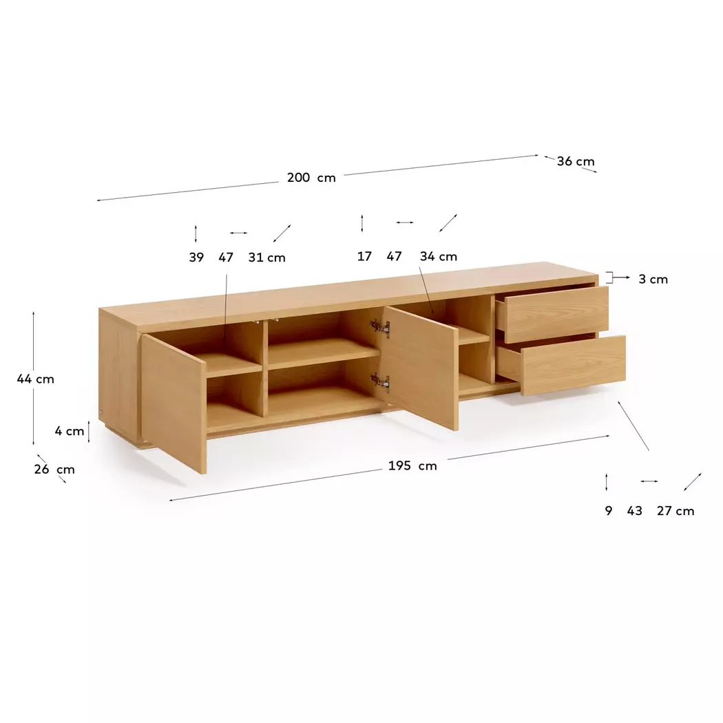 TV-Lowboard Abilen