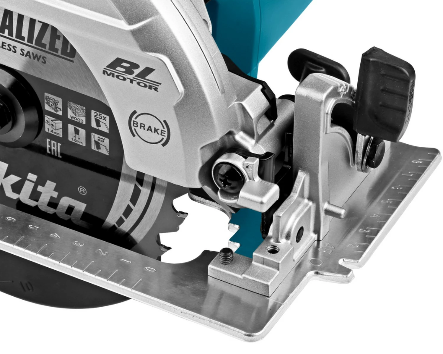 Makita DHS661RTJU 18V Li-Ion accu cirkelzaag set (2x 5.0Ah accu) in Mbox - 165mm - koolborstelloos