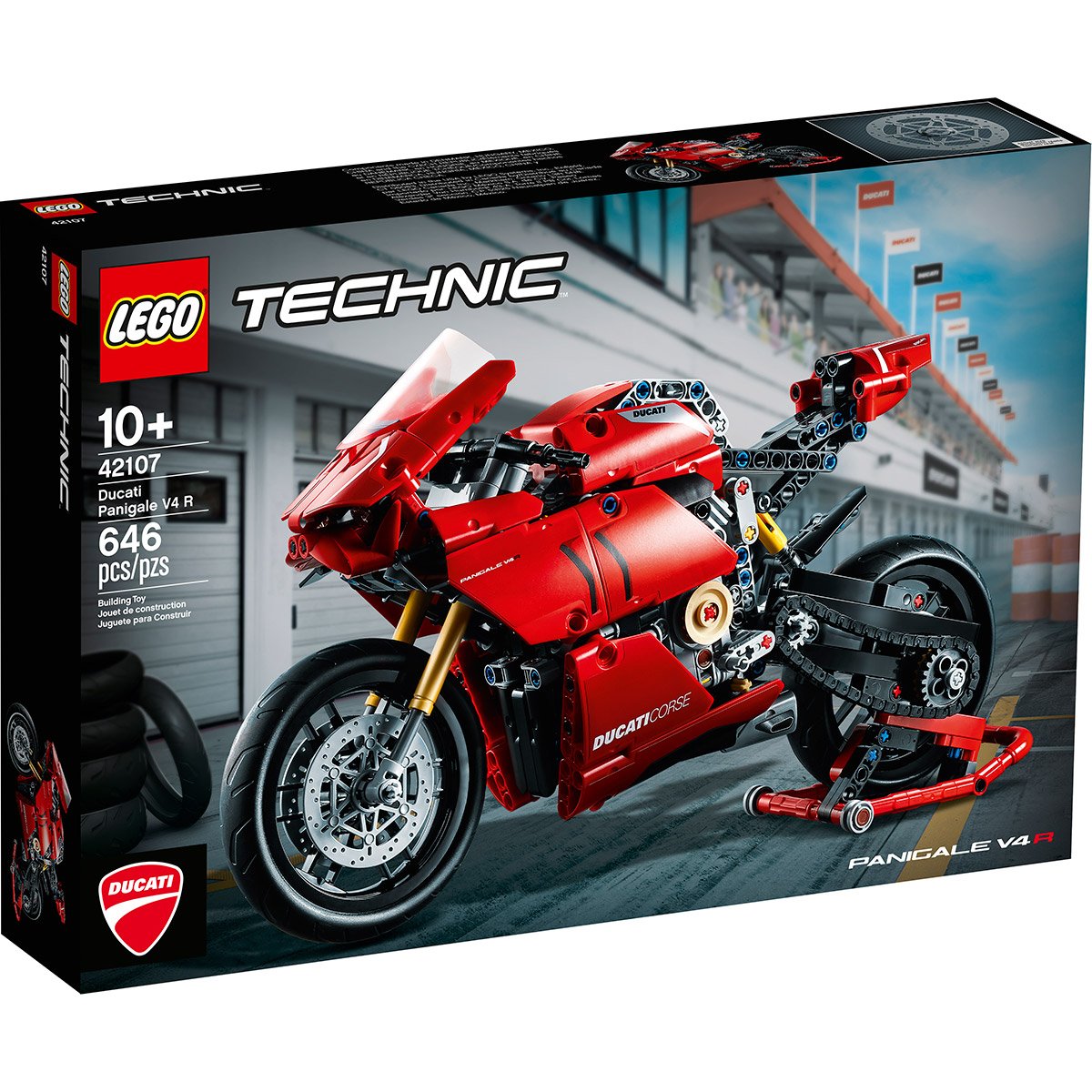 Ducati Panigale V4 R LEGO Technic 42107