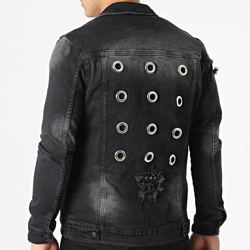Veste Jean DH-3583 Noir