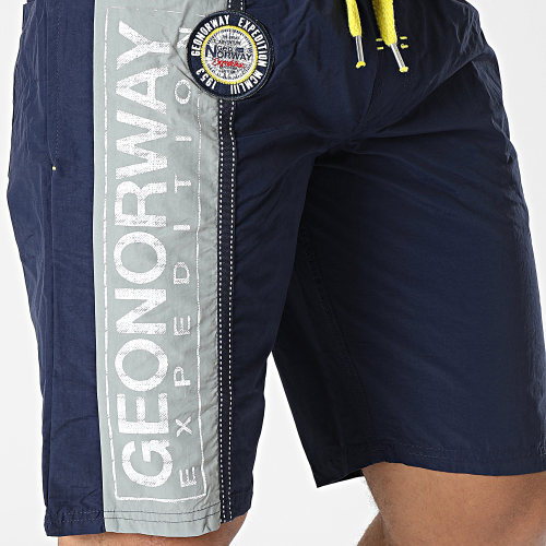 Short De Bain Bleu Marine