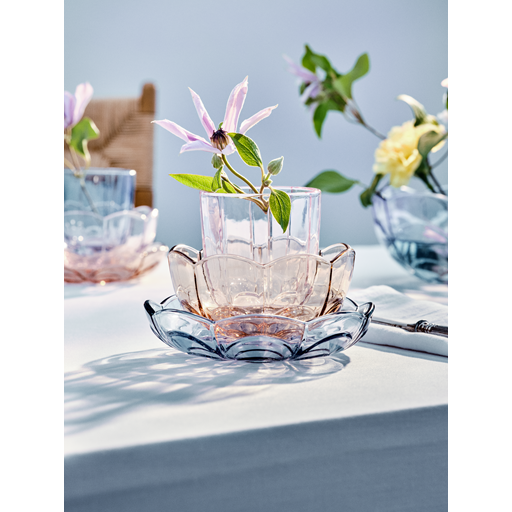 Holmegaard Lily Skål, Blå Iris, Ø23 cm