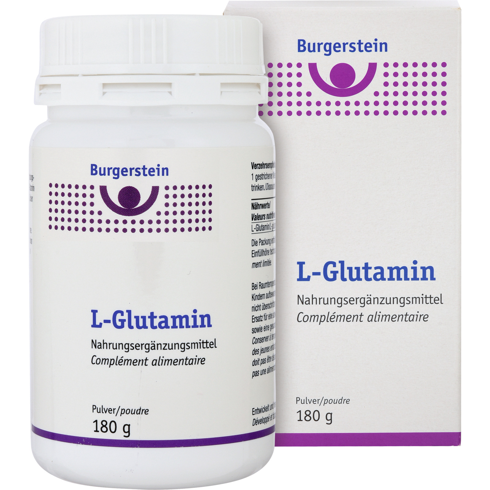 Burgerstein L-Glutamin Pulver 180 g