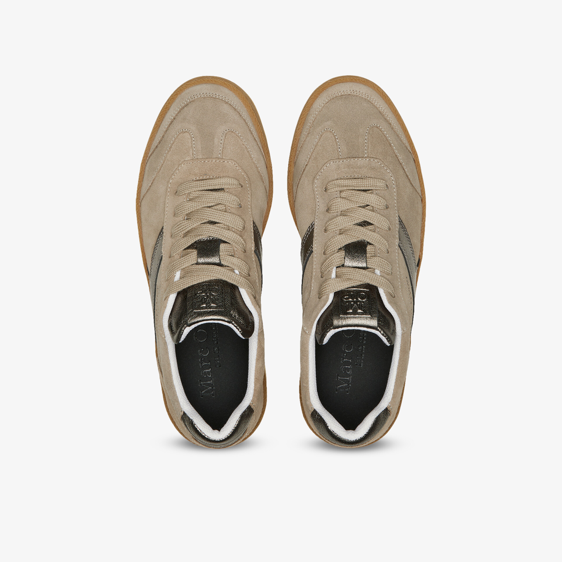 Marc O´Polo Court W Unisex Sneaker Low grau