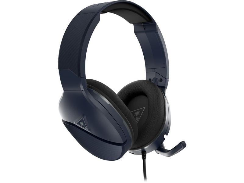 Turtle Beach Headset Recon 200 Gen.2 Blau/Grau/Schwarz Komfortables, aufladbares Gaming-Headset für Spielkonsolen