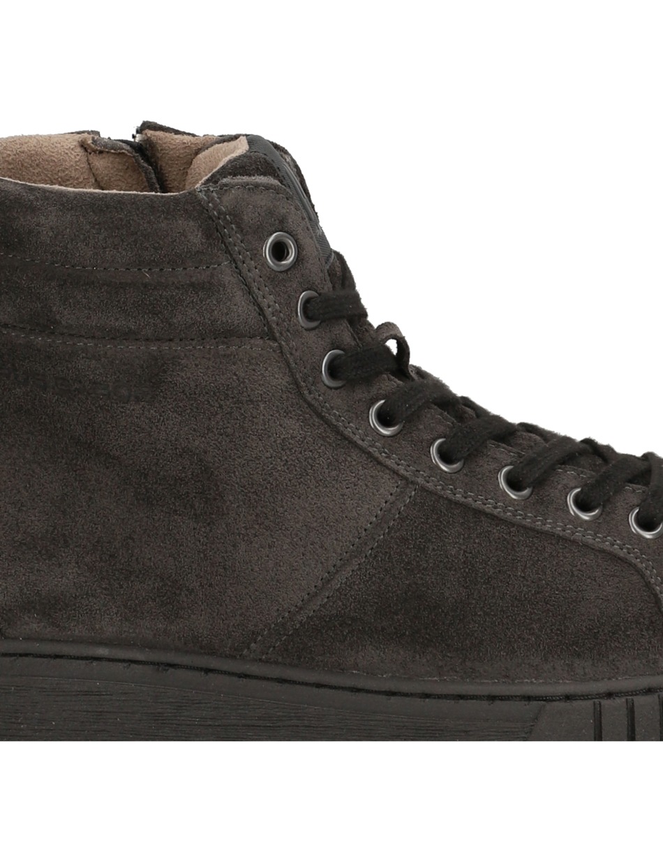 Veloursleder Sneaker Mid Cut