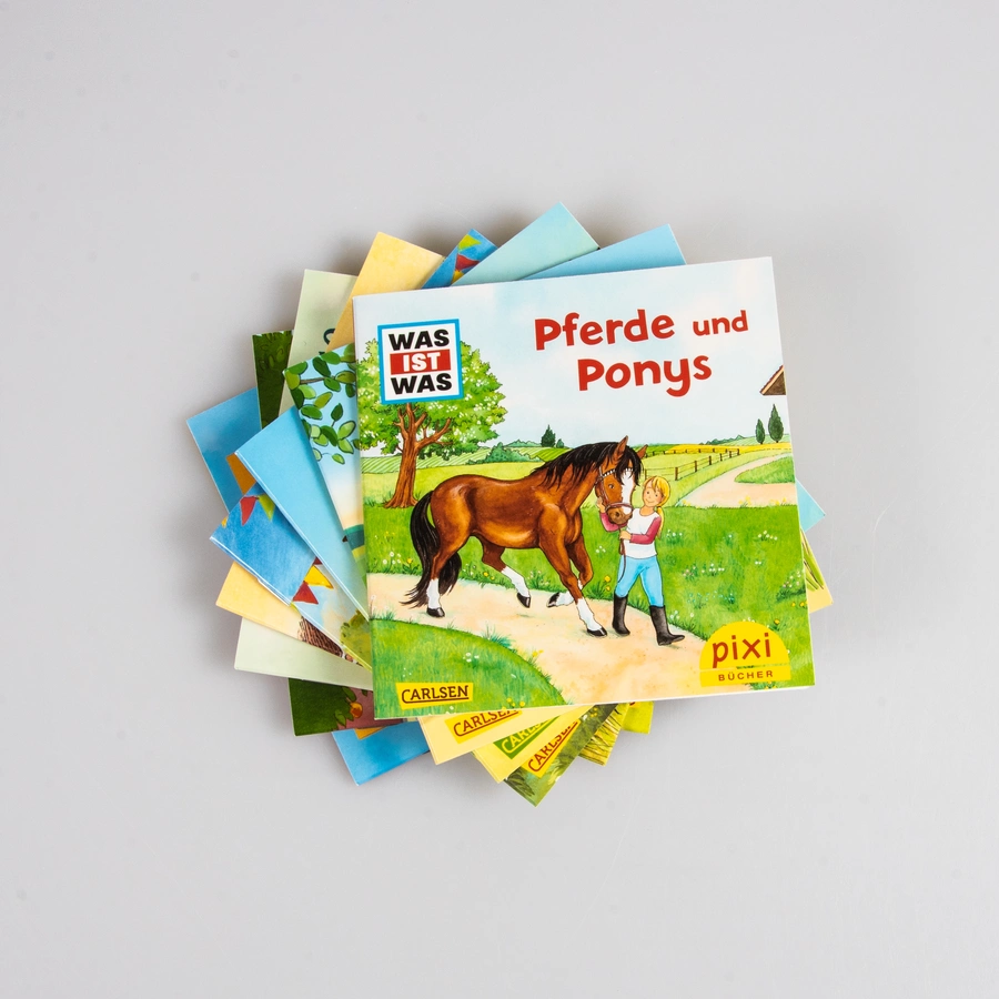 CARLSEN Pixi-8er-Set 284: Pixis bunter Ponyhof (8x1 Exemplar)