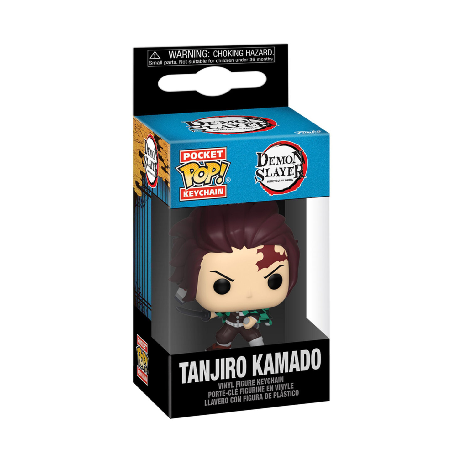 Funko POP Keychain: Demon Slayer- Tanjiro