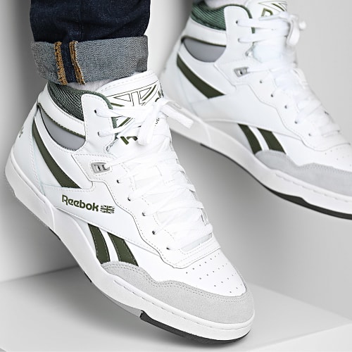 Baskets BB 4000 II Mid 100032748 Footwear White Classic Grey 3 Varsity Green