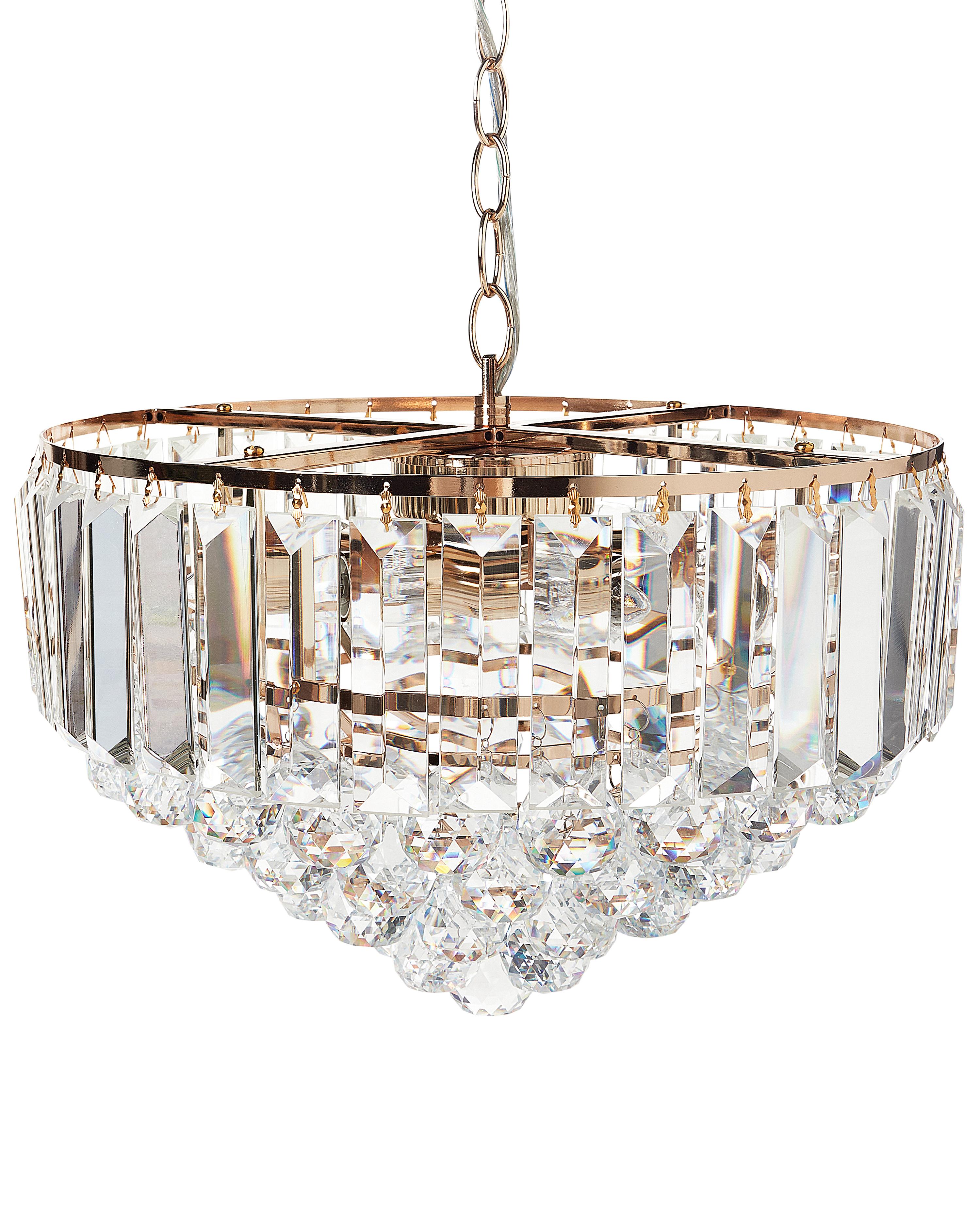 Kroonluchter ACHEIRO S Kristal Goud