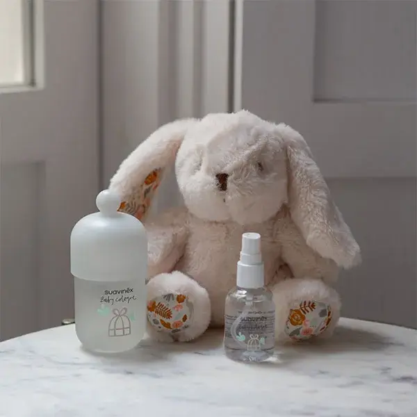 Suavinex - Kit de Pelúcia + Colônia Infantil 100ml + Amostra de 50ml