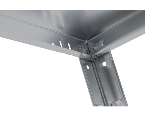 Schulte granieten insteek basisstellingkast 180x80x40 cm 4 legplanken draagvermogen 260 kg