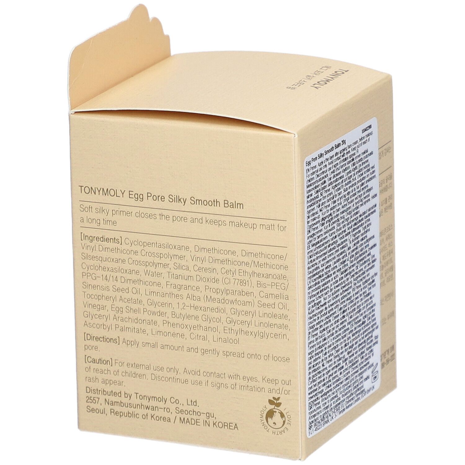 TONYMOLY Egg Pore Silky Smooth Balm