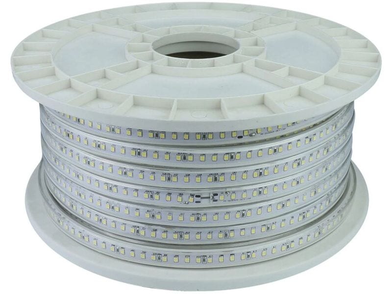 Elbro LED-Stripe 50 m x 15 mm x 7 mm, 120 LED/m,230 V AC,40 LED-Lichtband zum flexiblen Einsatz