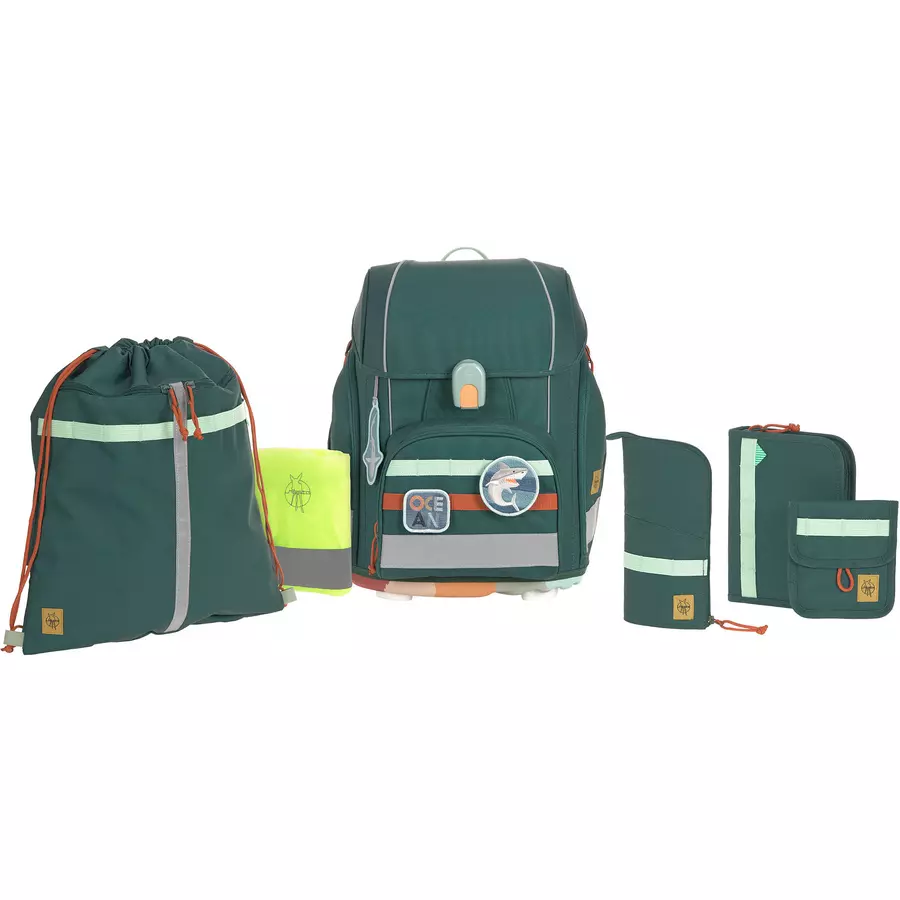 LÄSSIG School Set Boxy Unique dark green