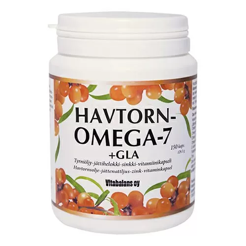 Havtorn Omega 7   GLA - 150 kaps.