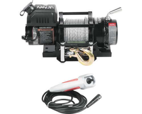 Warrior Winches 35SPS12 kabellier, 1588 kg trekkracht met staalkabel