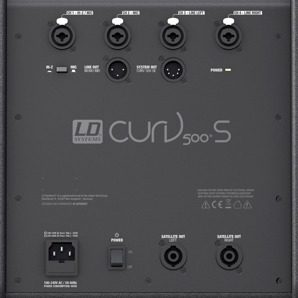 LD Systems CURV 500 PS PA-systeem