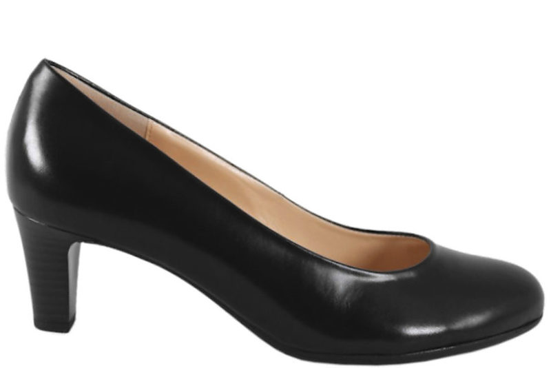GABOR KID GABOR PUMPS I SORT GLAT SKIND