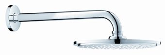 Grohe Rainshower hoofddoucheset: hoofddouche Ø21cm m. douchearm wandmontage 28.6cm chroom