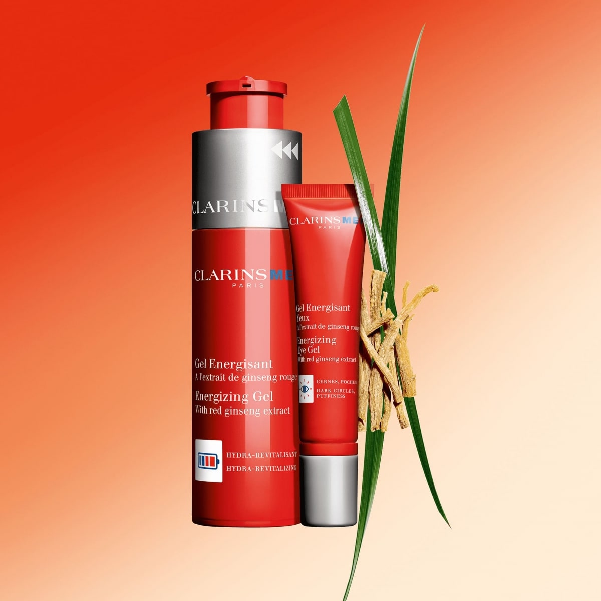 ClarinsMen ClarinsMen Gel Energisant Yeux A l'Extrait de Ginseng Rouge