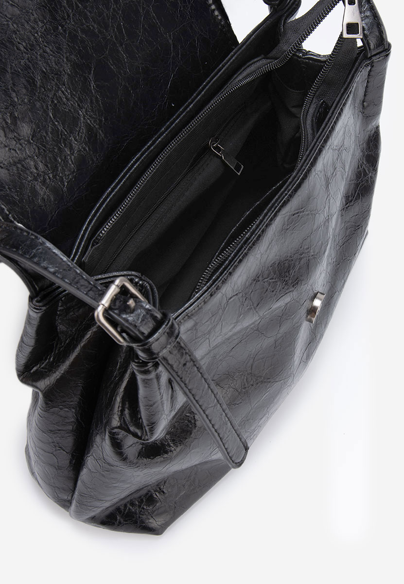 Sac bandoulière femme noire Morria