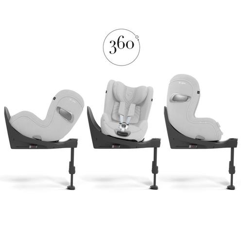 Siège-auto gr 0+/1 SIRONA T i-Size Tissu Plus Platinum White - CYBEX