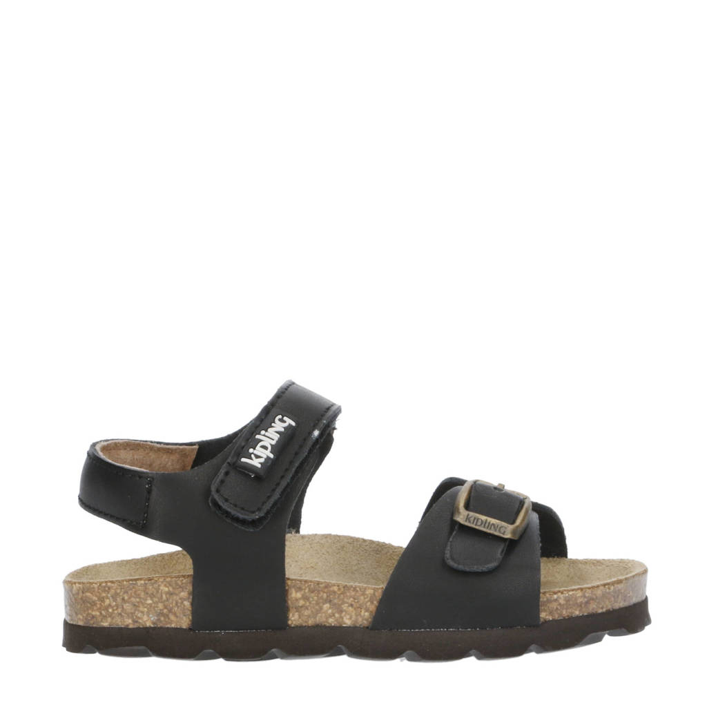 Kipling Fabio 7leren sandalen zwart