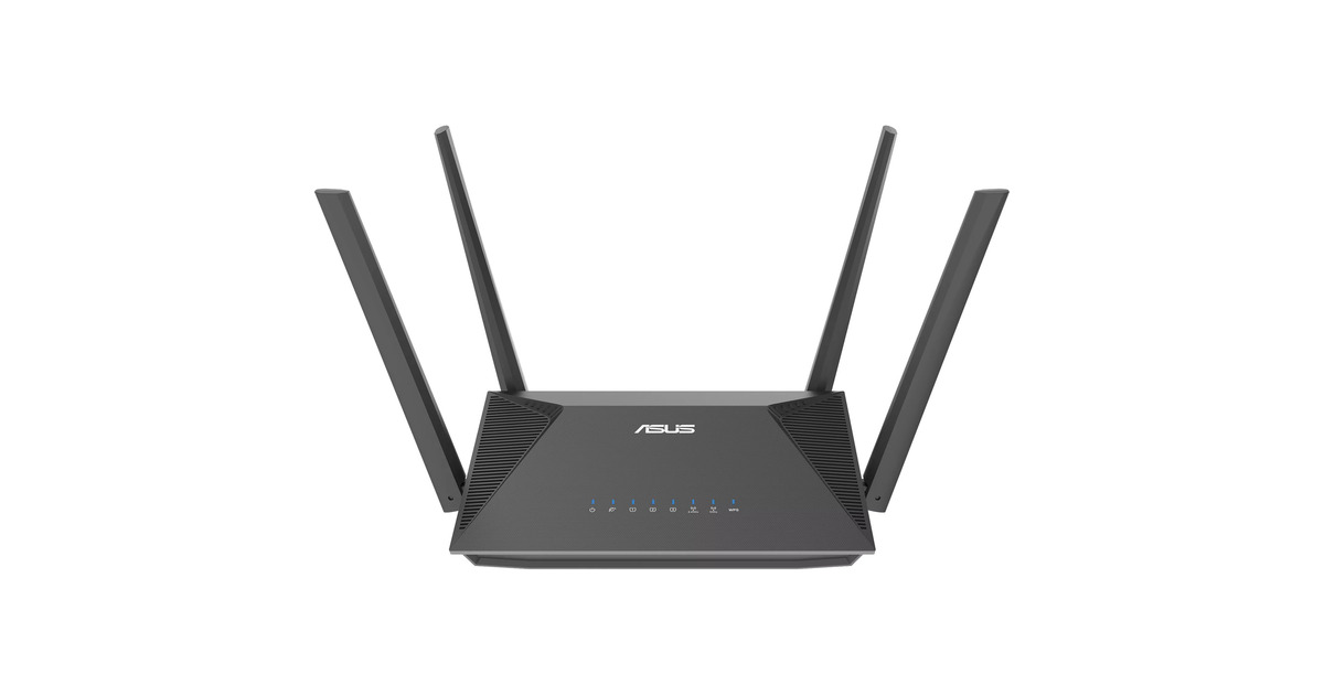 ASUSRT-AX52 Pro (AX3000) Dual Band WiFi 6 Extendable Router mesh router  (Zwart)