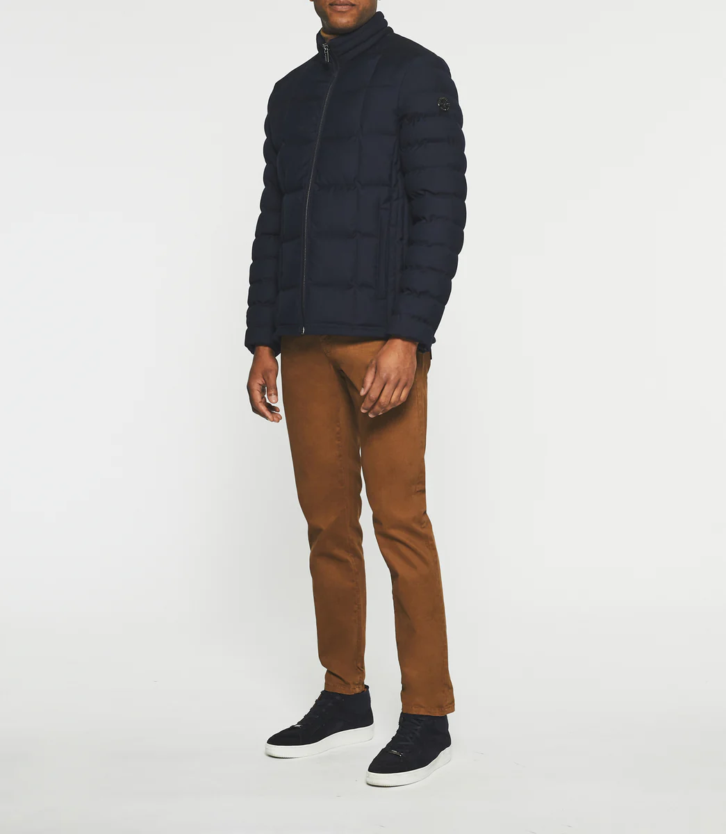 Blouson matelassé marine MINH