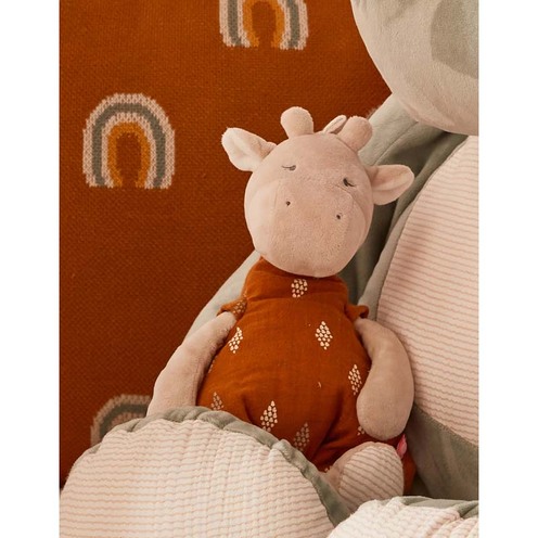 Tiga girafe peluche small Veloudoux - NOUKIE 'S