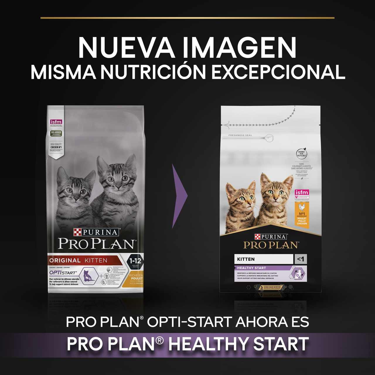 Ração Pro Plan para Gatinhos com Sabor de Frango