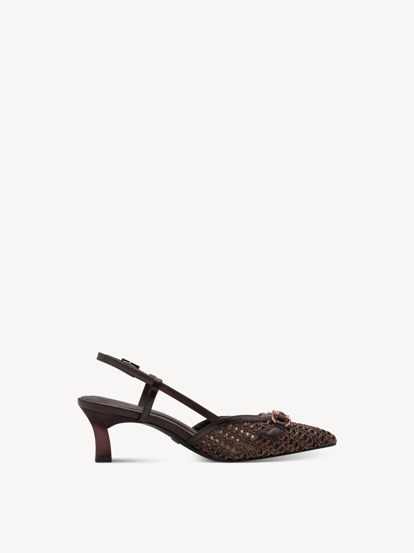 Slingpumps - bruin