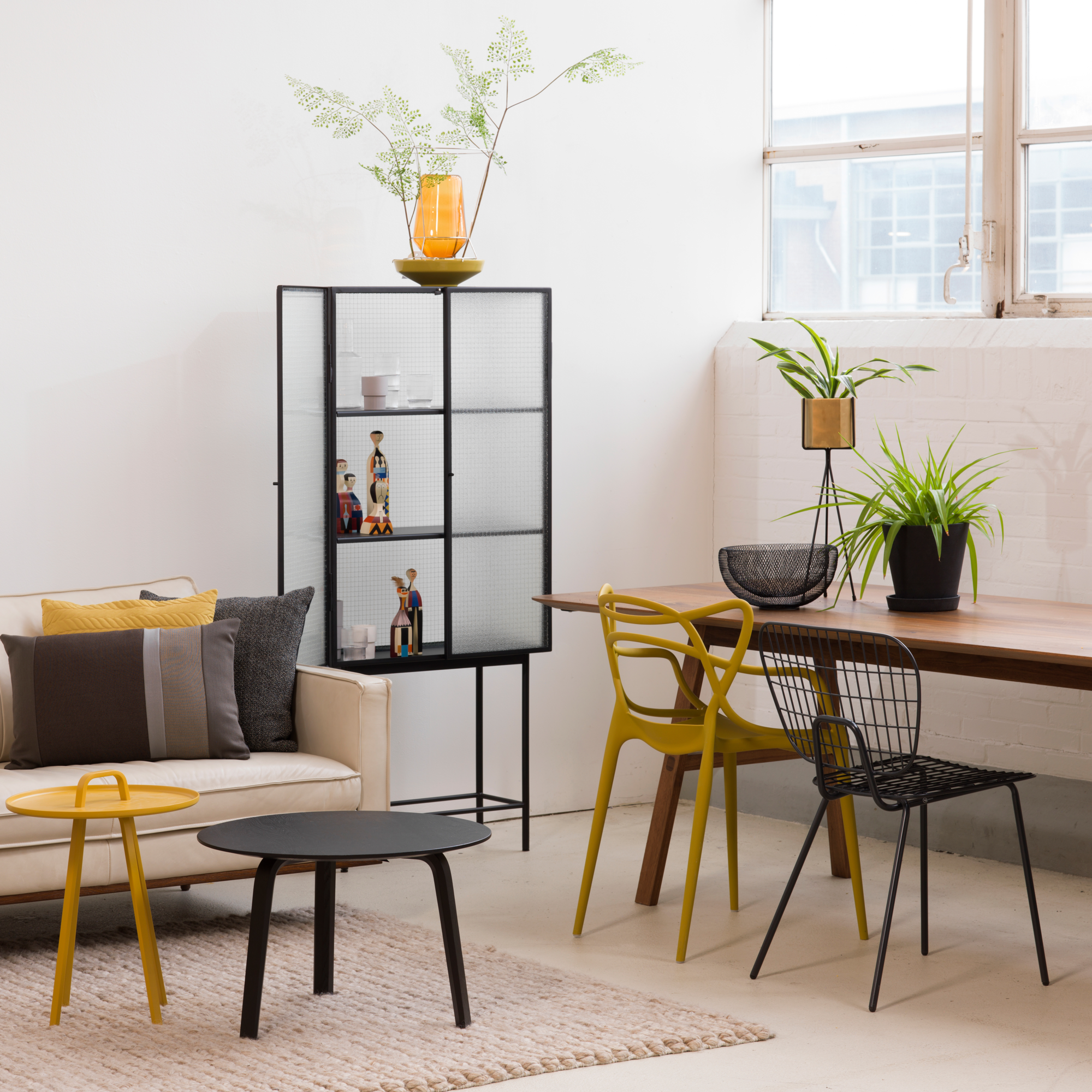 Bloempot Flowerpot L zwart