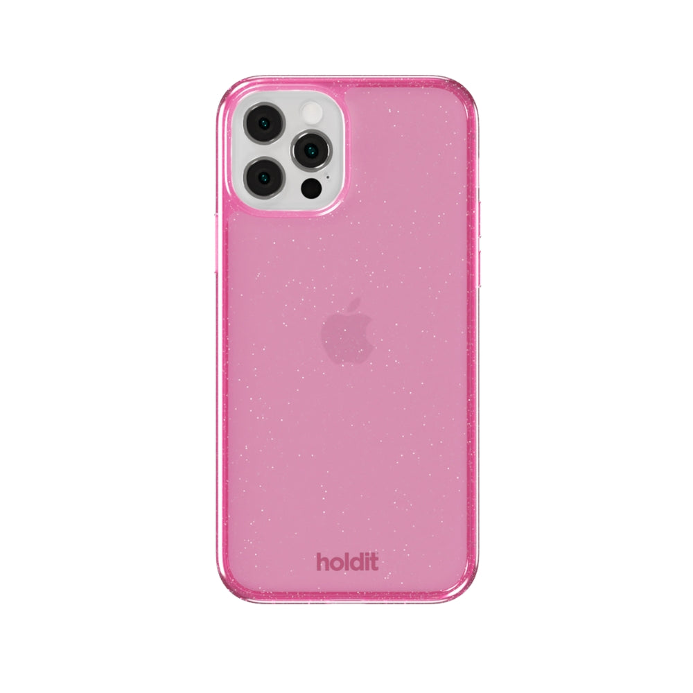 Holdit  Glitter iPhone cover - Pink