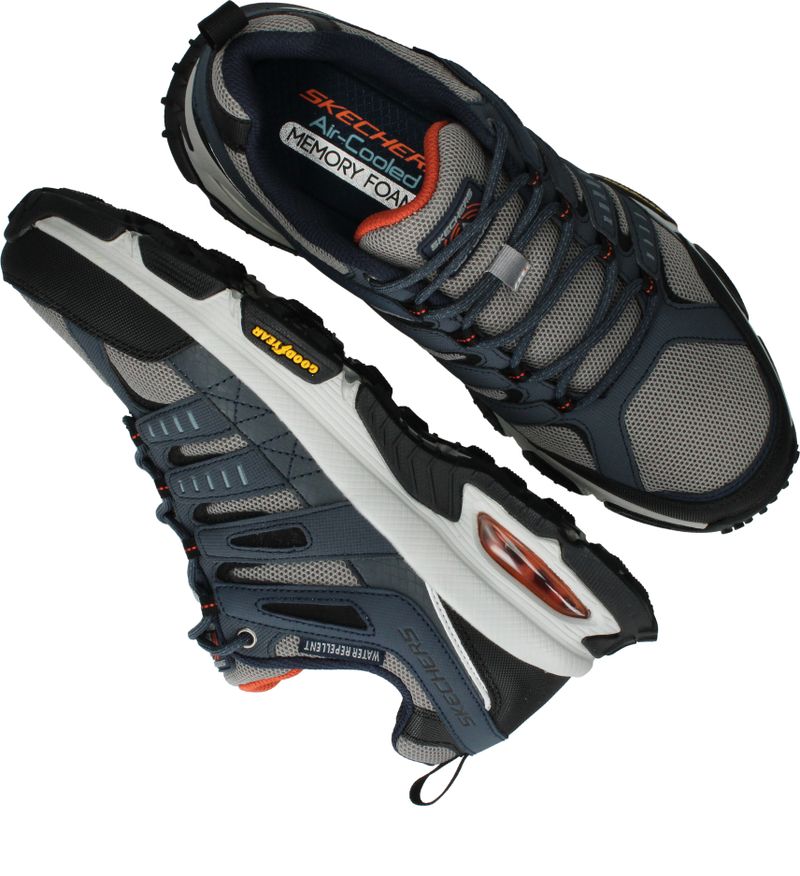 Skechers Skech Air Envoy Wandelschoenen Blauw Heren