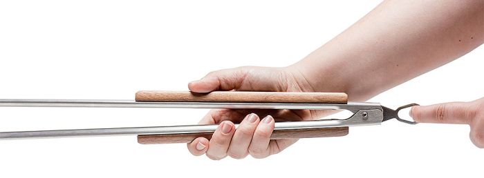 BBQ and Coal Tongs large grilltang
