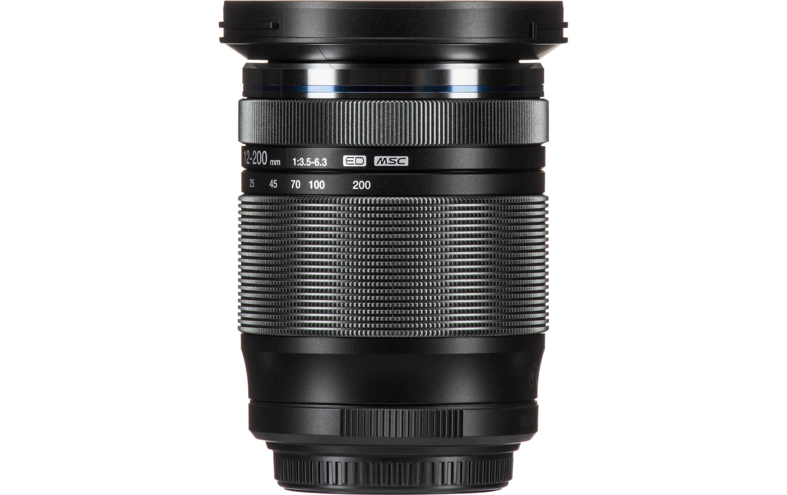 Zoomobjektiv M.Zuiko ED 12-200 mm F/3.5-6.3 MFT<br>Zoomobjektiv für Weitwinkel- und Telefotografie