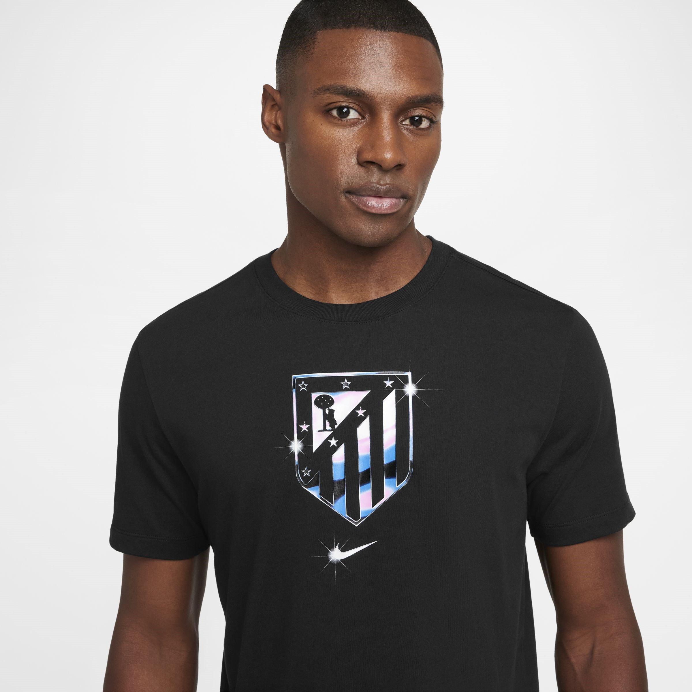 Nike Atletico Madrid Crest T Shirt 2024 2025 Adults