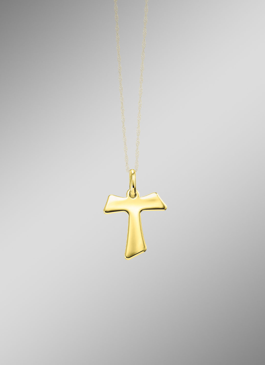 Eleganz in jeder Hinsicht: Der Kreuz-Tau-Anhänger