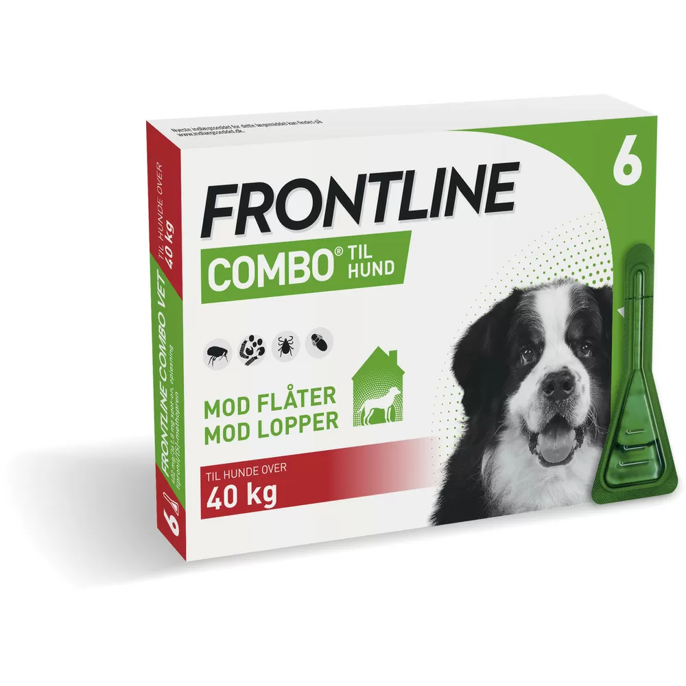 Frontline Combo Vet over 40kg - 6 pipetter