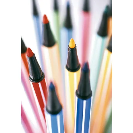 Premium-Filzstift - STABILO Pen 68 - 30er Metalletui - mit 30 verschiedenen Farben