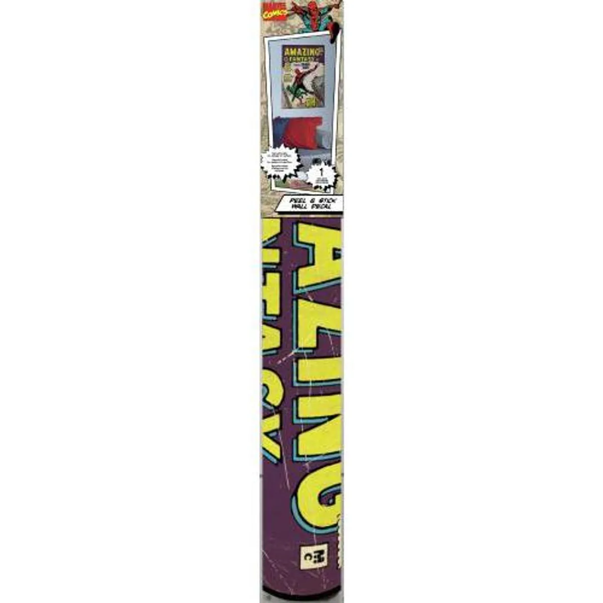 TheDecoFactory Marvel Spiderman Comic Book - Stickers